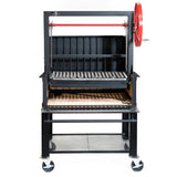 ARG - 36DSIBRBCRT - Argentine with Brasero back 36''x 36'' with cart - BBQ Québec