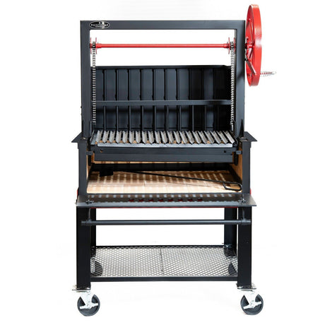 ARG - 36DSIBRBCRT - Argentine with Brasero back 36''x 36'' with cart - BBQ Québec