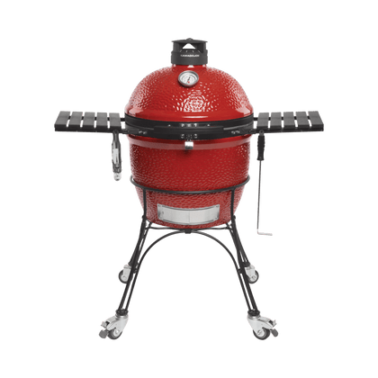 BBQ Kamado Classic Joe 18’’ Rouge avec chariot - BBQ Québec