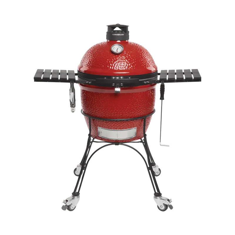 BBQ Kamado Classic Joe 18’’ Rouge avec chariot - BBQ Québec