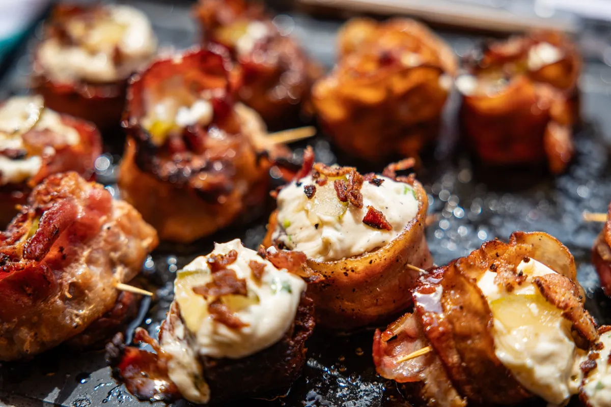 Les bouchées de la Coupe BBQ Nation, enrobées de bacon