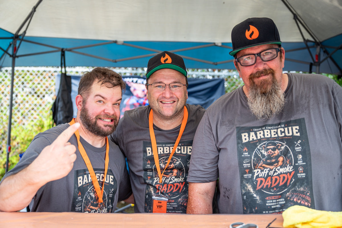 Une équipe de la Coupe BBQ Nation