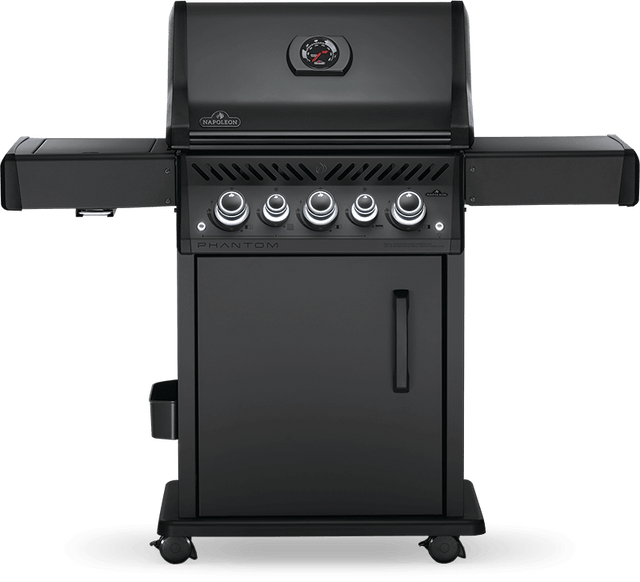 BBQ noir satiné Napoléon PHANTOM ROGUE® SE 425 avec brûleurs arrière et latéral infrarouges - BBQ Québec