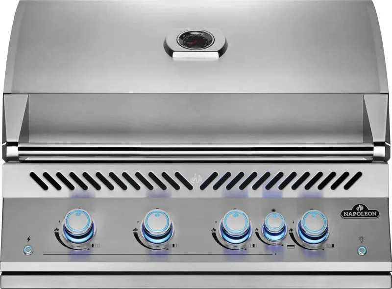 BIG32RBNSS - 1 - Grill encastré série 700 32po avec brûleurs infrarouge doubles Nouvelle génération Naturel Stainless Steel - BBQ Québec