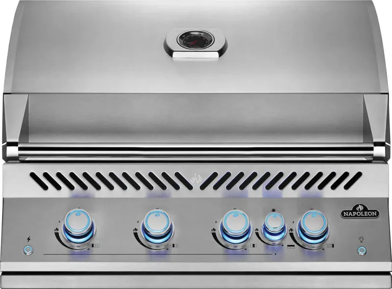 BIG32RBPSS - 1 - Grill encastré série 700 32po avec brûleurs infrarouge doubles Nouvelle génération Propane Stainless Steel - BBQ Québec