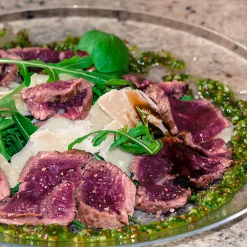 carpaccio de boeuf