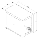 DIS201 - DESSERTE ACHILLE INOX - BBQ Québec