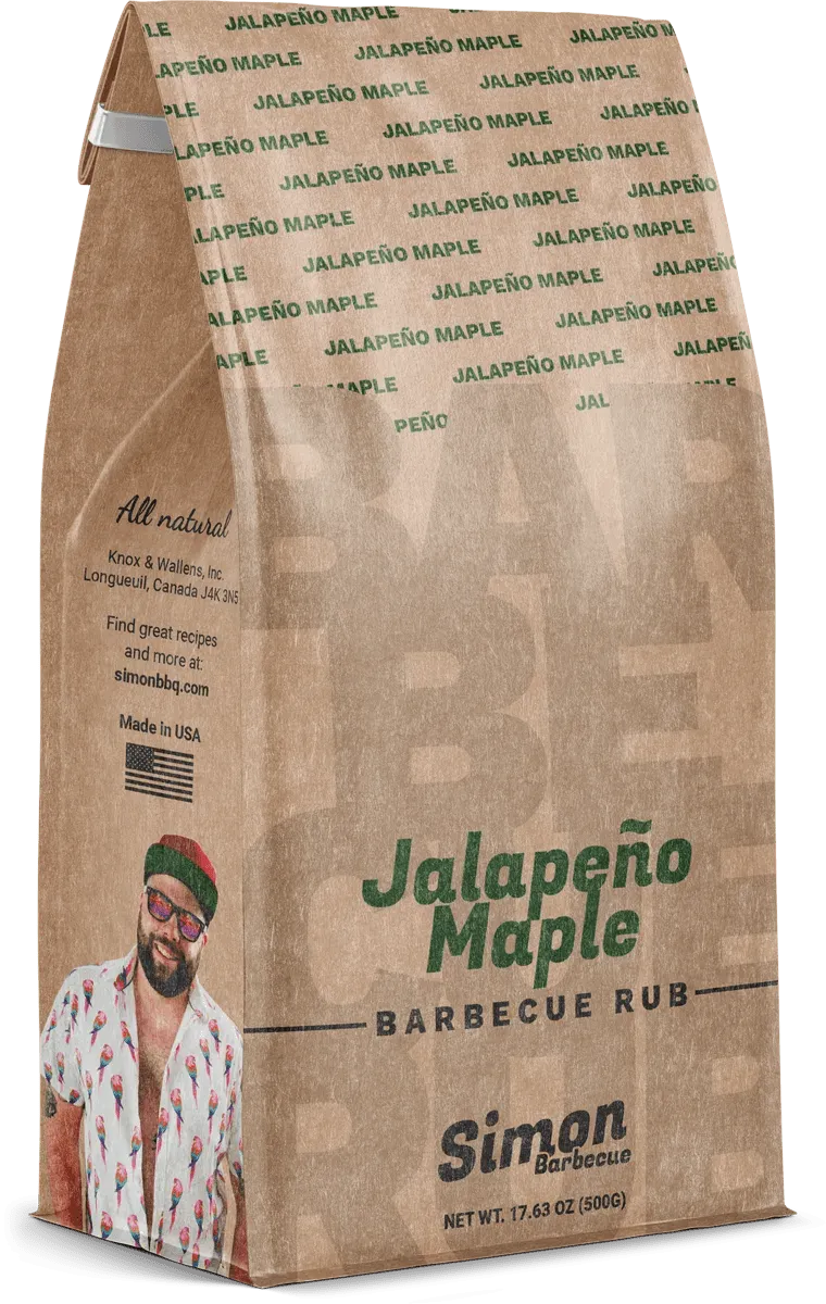 Épices à frotter Jalapeño et Érable Simon Barbecue - BBQ Québec