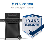 F425DPMK - 1 - Napoleon - Freestyle 425 noir mat - LP - BBQ Québec