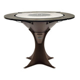 FG - 40SQRD - Fireside Grill 40'' Rd. w/Square Base - BBQ Québec