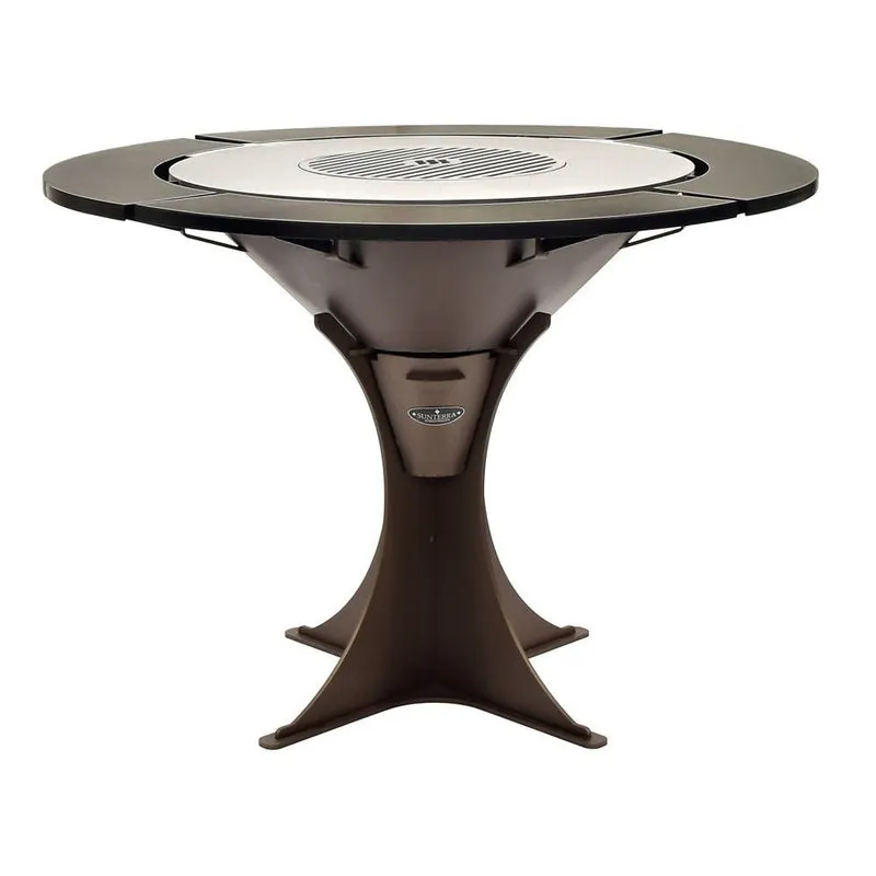 FG - 40SQRD - Fireside Grill 40'' Rd. w/Square Base - BBQ Québec