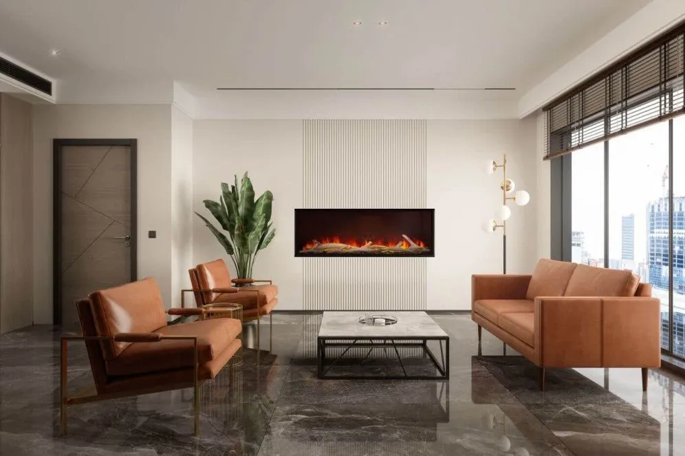 Foyer électrique encastré Astound 62" - NEFB62AB - BBQ Québec