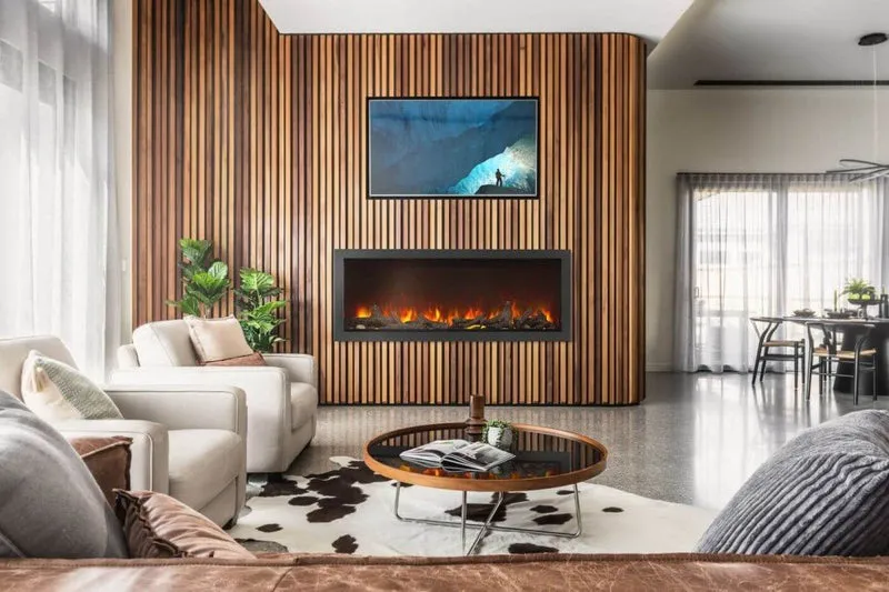 Foyer électrique encastré Astound 62" - NEFB62AB - BBQ Québec