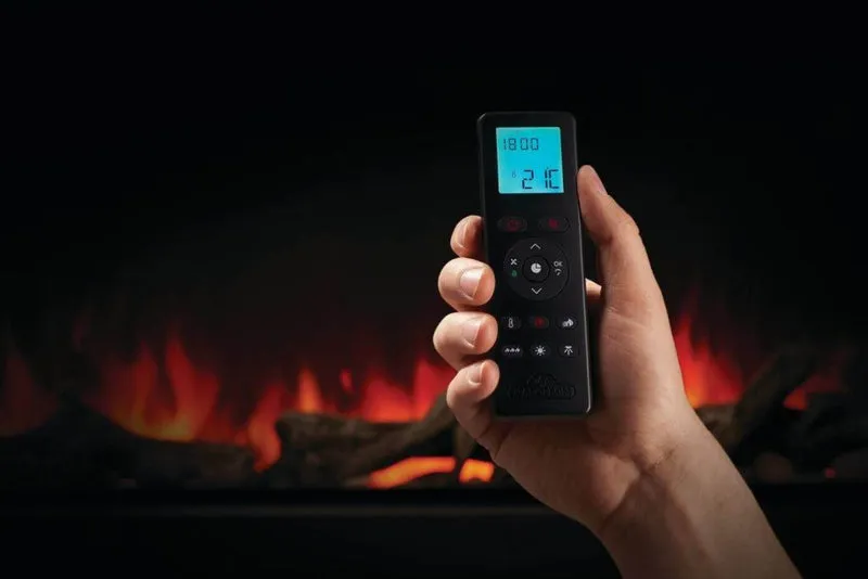 Foyer électrique encastré Astound 74" - NEFB74AB - BBQ Québec