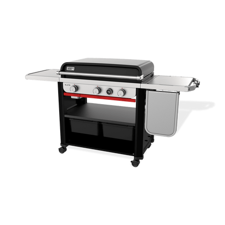 Gril plancha antirouille Slate 30 po avec tablette latérale extensible - 1500013 - BBQ Québec