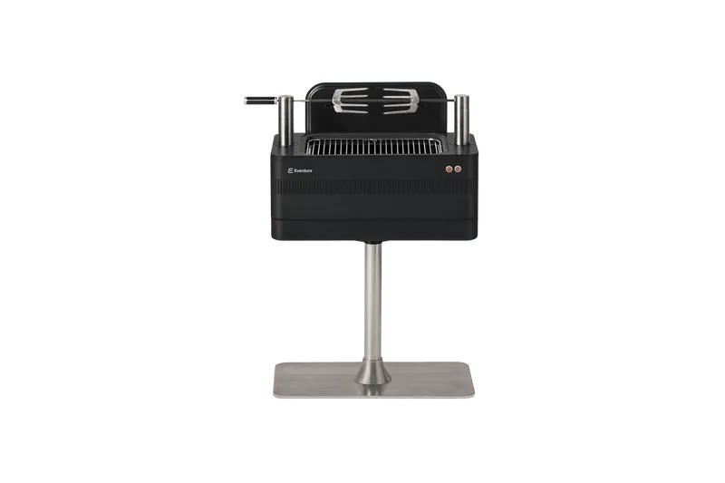 HBCE1BBSUS - Everdure - Fusion Charcoal Grill - All Black - BBQ Québec