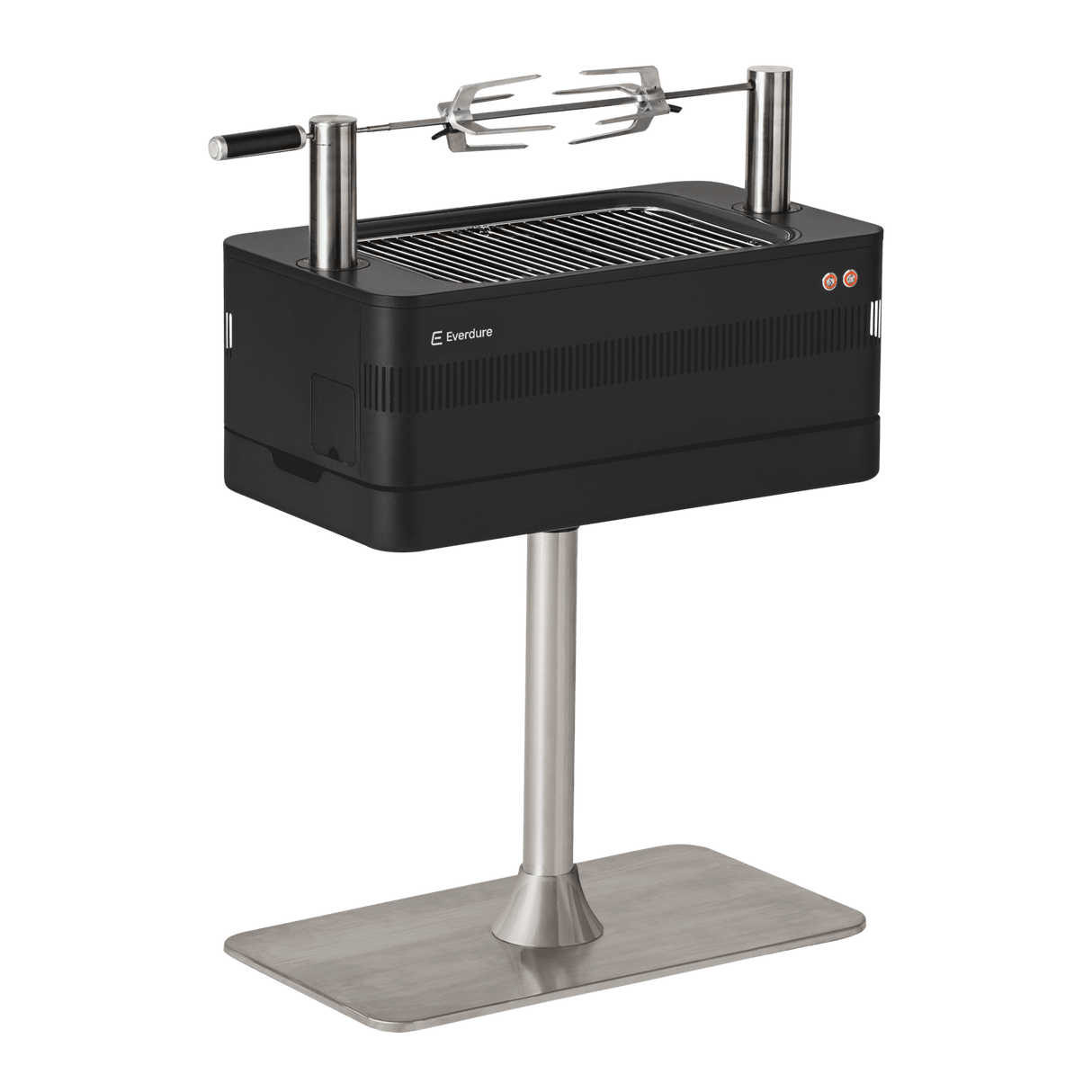 HBCE1BBSUS - Everdure - Fusion Charcoal Grill - All Black - BBQ Québec