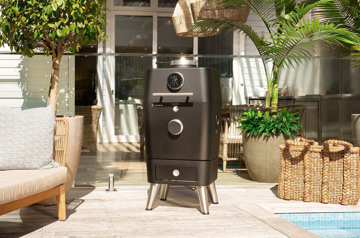 HBCE4KBUS - Everdure - Charcoal 4K - Black - BBQ Québec
