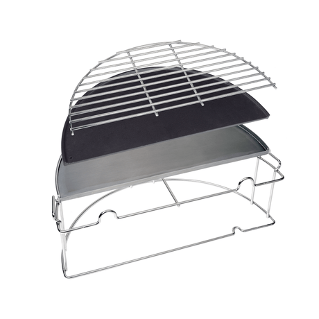 HBCE4KHMRK - Everdure - 4K Half Moon Riser Kit - BBQ Québec