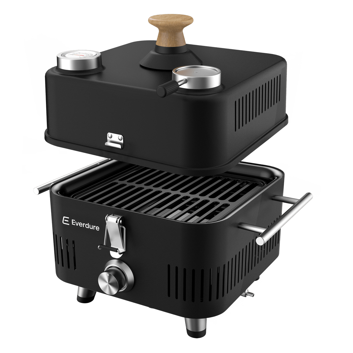 HBECUBEG3B - Everdure - Cube Proflame 360 Black - BBQ Québec
