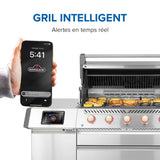 PRO665VXRSIBPSS - Gril Prestige PRO 665 Élite au propane avec technologie intelligente et boîte à fumage électrique