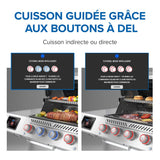 PRO500VXRSIBNSS - Gril Prestige PRO 500 au gaz naturel avec technologie intelligente