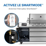 PRO665VXRSIBNSS - Gril Prestige PRO 665 Élite au gaz naturel avec technologie intelligente et boîte à fumage électrique