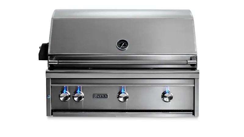 L36TR - LP - Lynx - 36" Encastré - 1 Trident w/ Rotisserie - BBQ Québec