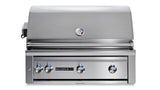 L601PSR - LP – Sedona – BBQ encastrable 36 po avec rôtisserie – 1 brûleur infrarouge ProSear et 2 brûleurs tubulaires en acier inoxydable. - BBQ Québec