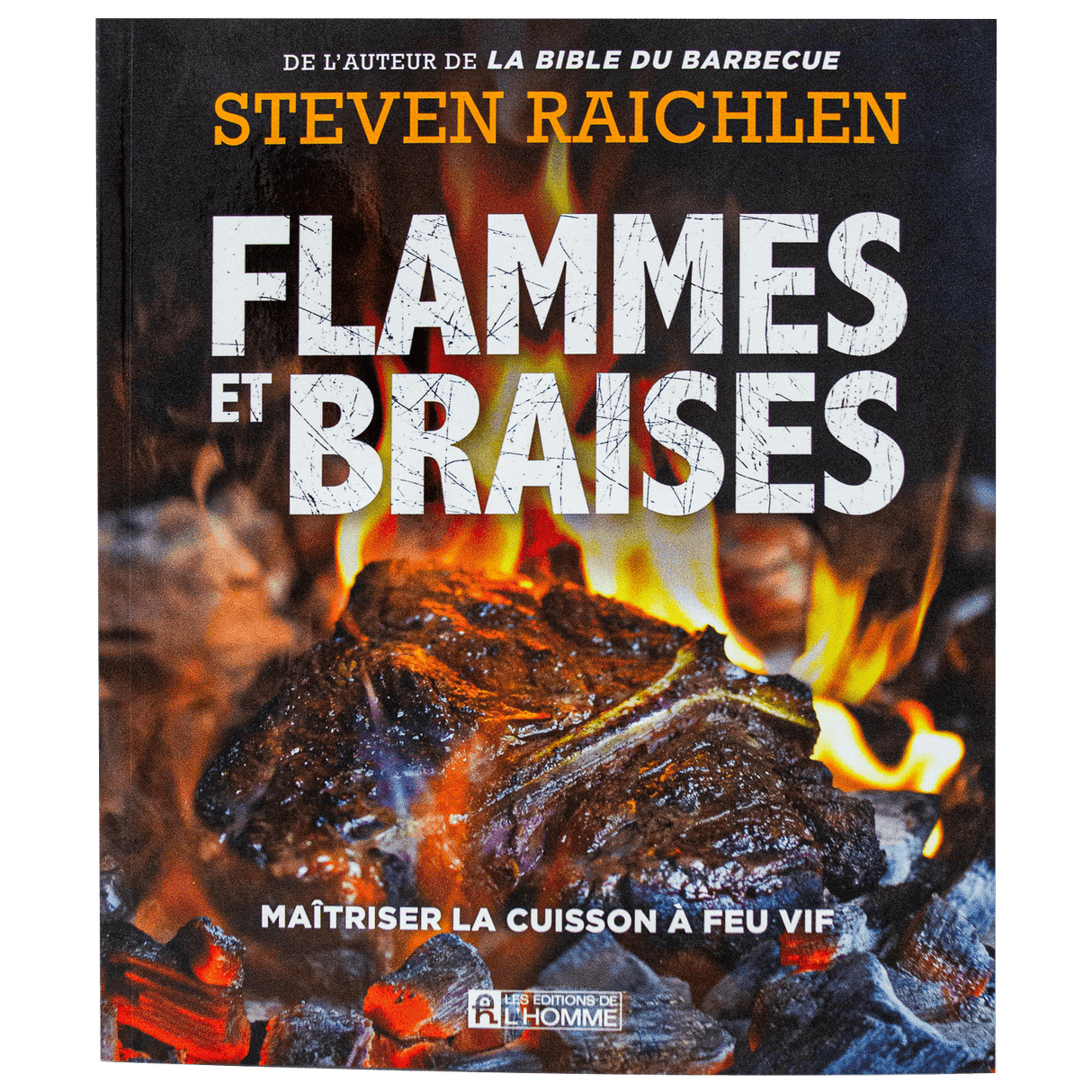 Livre Flammes et Braises - BBQ Québec