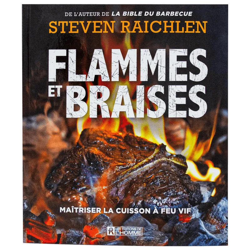 Livre Flammes et Braises - BBQ Québec
