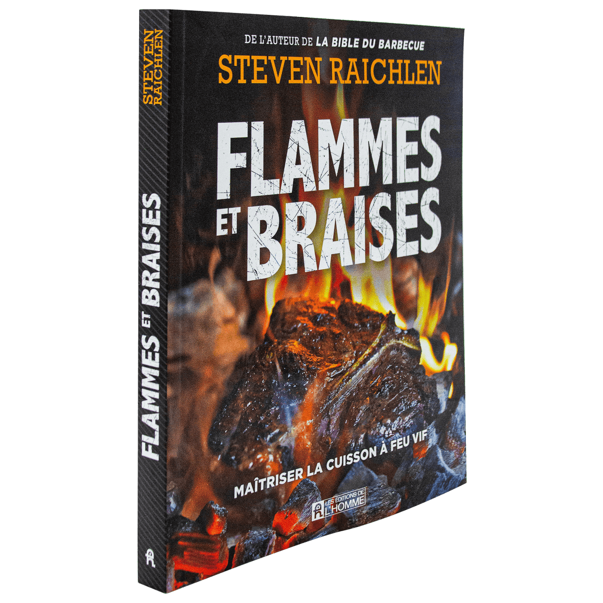 Livre Flammes et Braises - BBQ Québec