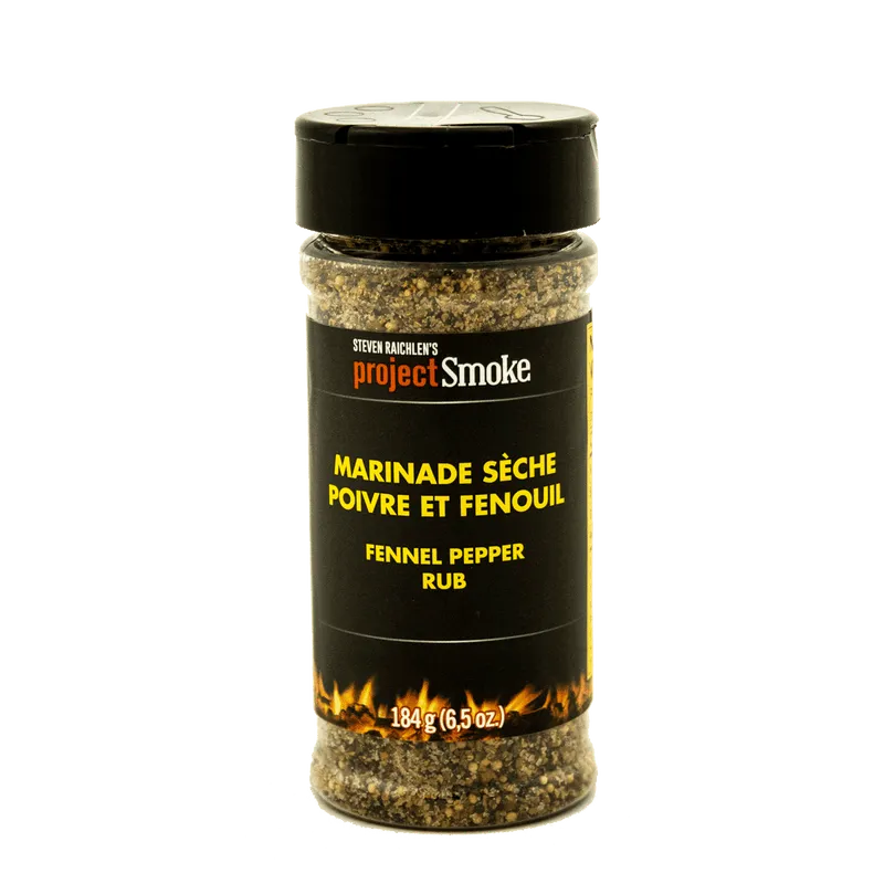 Marinade sèche poivre et fenouil - SRS - IFP - 820 - BBQ Québec