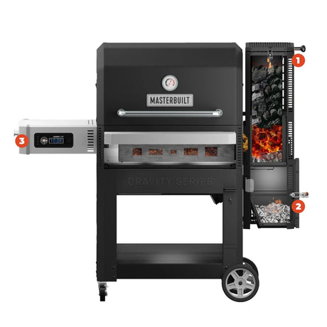 MB20040221 - Gravity Series 800 Digital Charcoal Griddle + Grill + Smoker - BBQ Québec