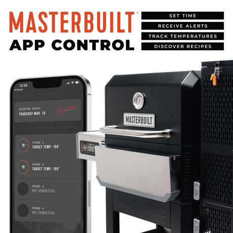 MB20040221 - Gravity Series 800 Digital Charcoal Griddle + Grill + Smoker - BBQ Québec