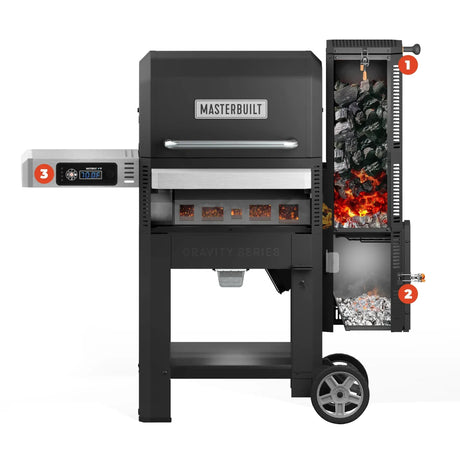 MB20041023 - Gravity Series 600 Digital Charcoal Grill + Smoker - BBQ Québec