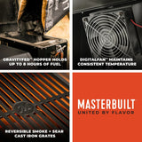 MB20041220 - Gravity Series 1050 Digital Charcoal Grill + Smoker - BBQ Québec