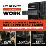 MB20041525 - Gravity Series 1150 Digital Charcoal Grill and Smoker - BBQ Québec