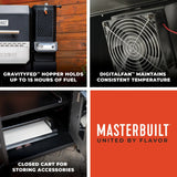 MB20041525 - Gravity Series 1150 Digital Charcoal Grill and Smoker - BBQ Québec