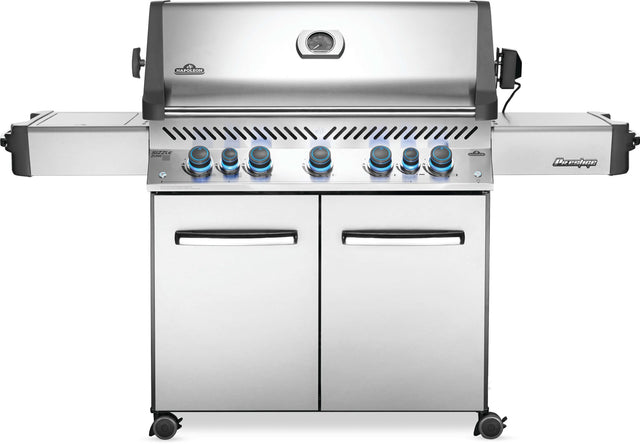 Napoleon Prestige 665 Propane BBQ avec brûleurs arrière et latéral infrarouges - BBQ Québec