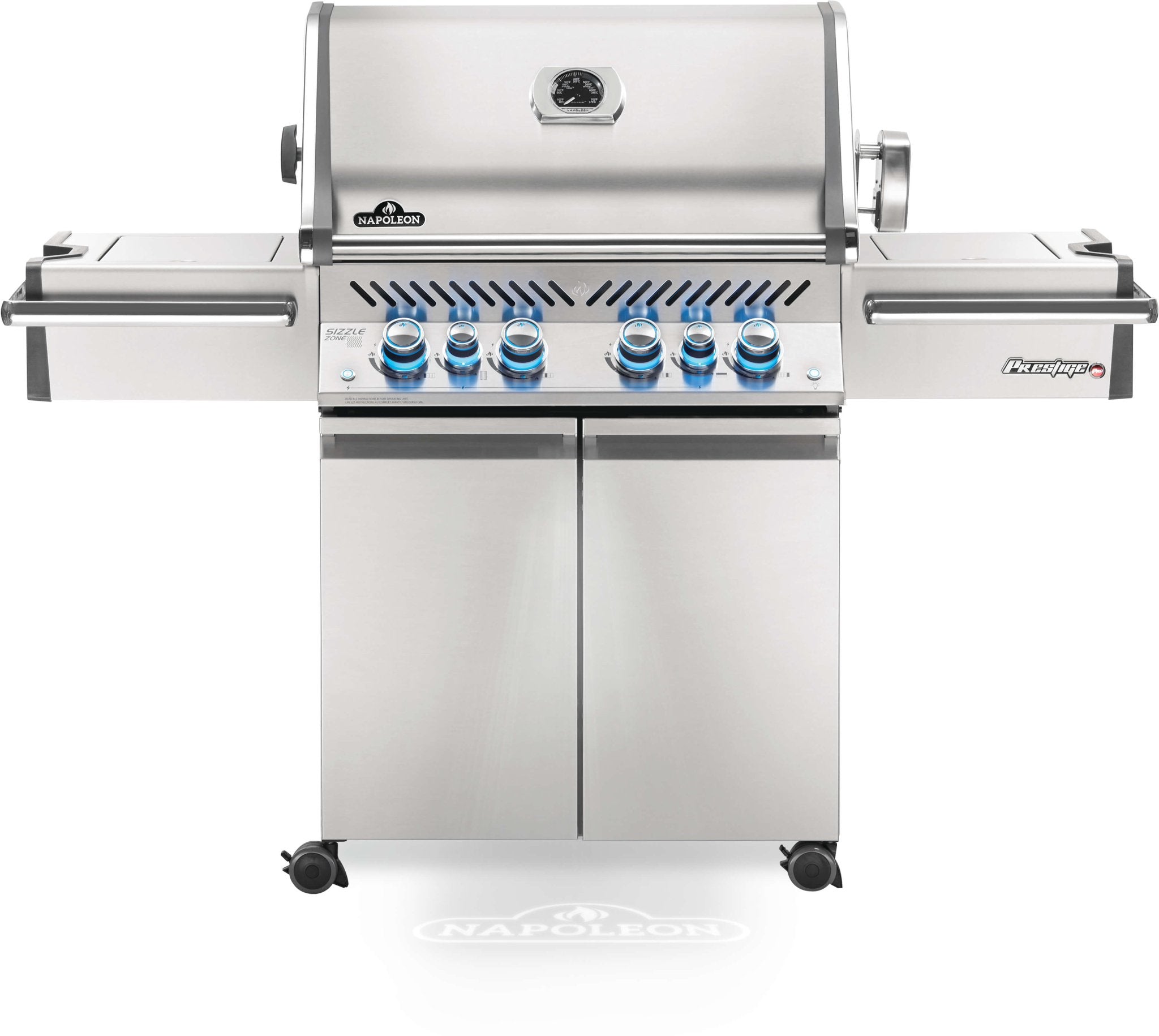Napoleon Prestige PRO 500 propane gas with infrared rear and side