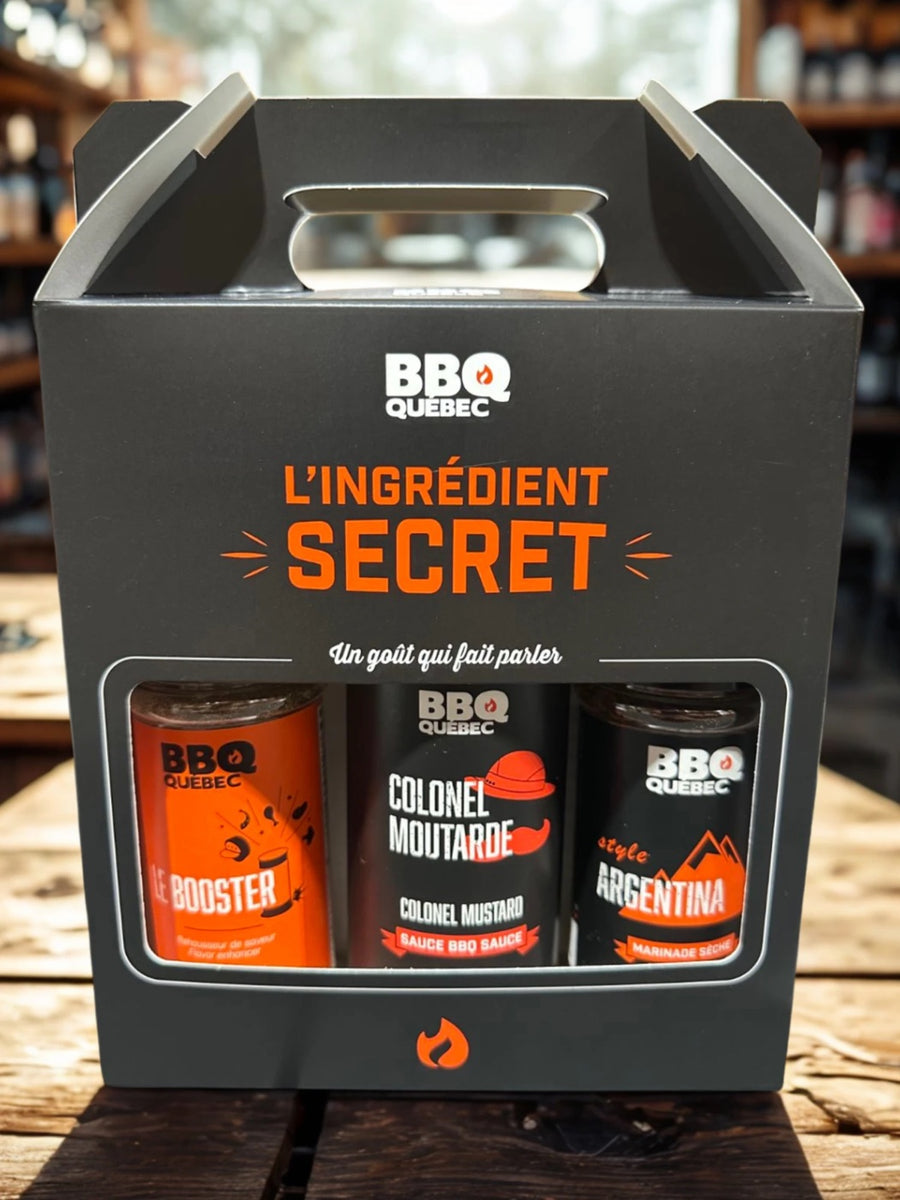 Boîte BBQ Québec L'ingrédient secret
