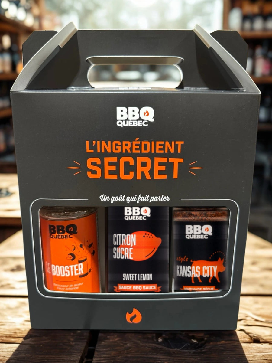 Boîte L'ingrédient secret : Le Booster, sauce Citron sucré et épices Kansas