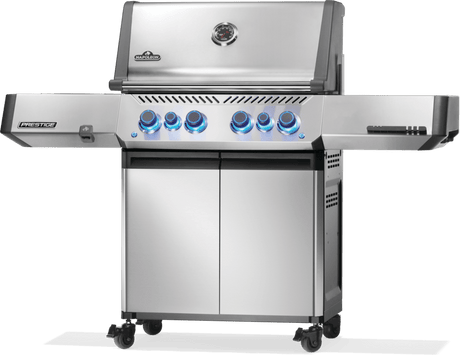 P500VRSIBNSS - Prestige 500 avec brûleurs latéral et arrière infrarouges, stainless steel, gaz naturel - BBQ Québec