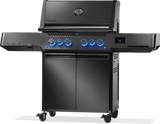 P500VXRSIBPK - PHM - Prestige 500 Phantom connecté, brûleurs latéral et arrière infrarouges, noir mat, propane - BBQ Québec