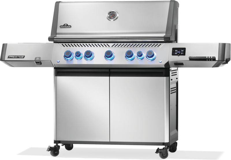 P665VXRSIBNSS - Prestige 665 connecté, brûleurs latéral et arrière infrarouges, stainless steel, gaz naturel - BBQ Québec