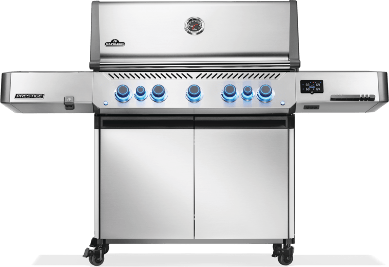 P665VXRSIBNSS - Prestige 665 connecté, brûleurs latéral et arrière infrarouges, stainless steel, gaz naturel - BBQ Québec