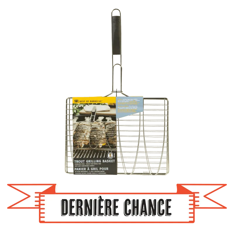 Panier à griller pour poisson Steven Raichlen - BBQ Québec
