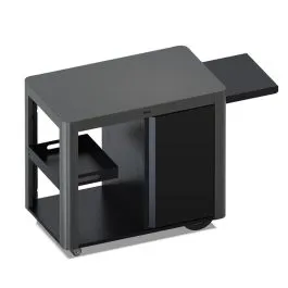 PDAS27085 - PACK ACHILLE GRIS/NOIR PORTE+CLOISONS+TABLETTES - BBQ Québec