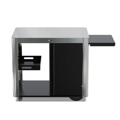 PDIS20185 - PACK ACHILLE NOIR/INOX PORTE+CLOISONS+TABLETTES - BBQ Québec